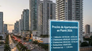 Read more about the article Precios de Apartamentos en Piantini 2026