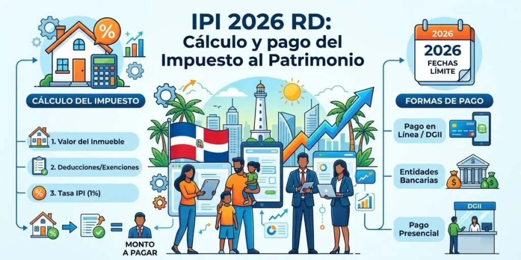 IPI 2026 RD Cálculo y pago del Impuesto al Patrimonio